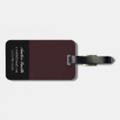 Mystic Tiles I Bagagelabel (Achterkant horizontaal)