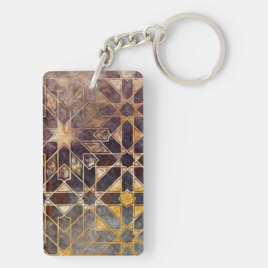 Mystic Tiles I Sleutelhanger (achterkant)