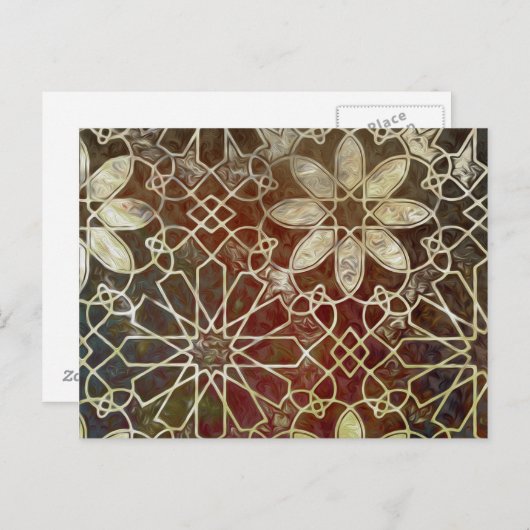 Mystic Tiles II Briefkaart (Voorkant / Achterkant)
