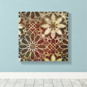 Mystic Tiles II Canvas Afdruk (Insitu (Houten vloer))