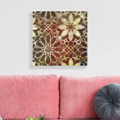 Mystic Tiles II Canvas Afdruk (Insitu (Woonkamer))