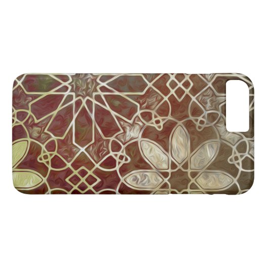 Mystic Tiles II Case-Mate iPhone Case (Achterkant (Horizontaal))