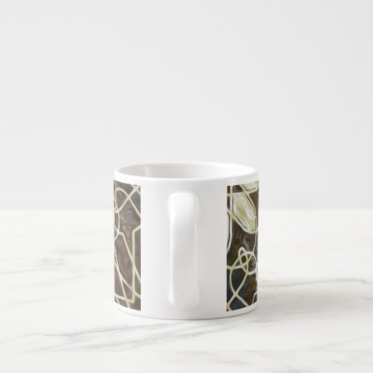 Mystic Tiles II Espresso Kop (Achterkant)