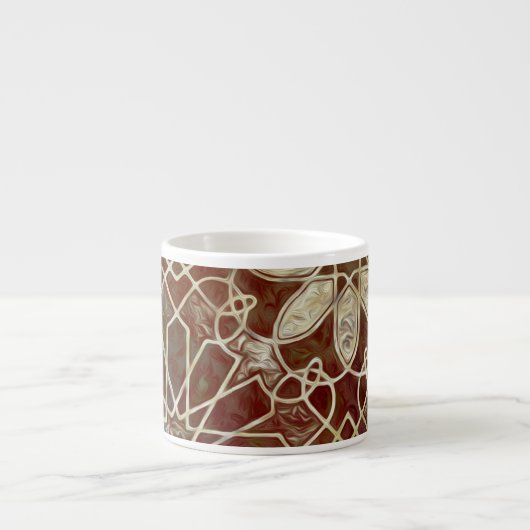 Mystic Tiles II Espresso Kop (Voorkant)