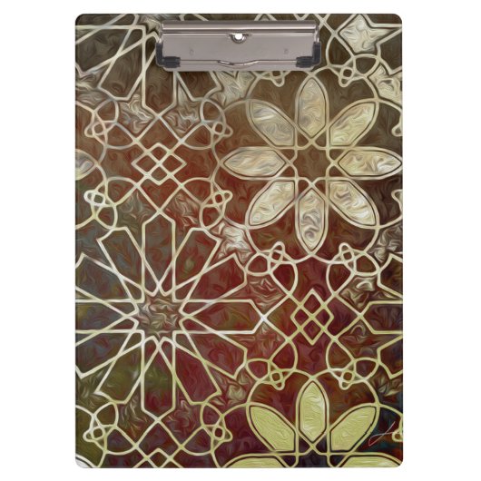 Mystic Tiles II Klembord (Voorkant)