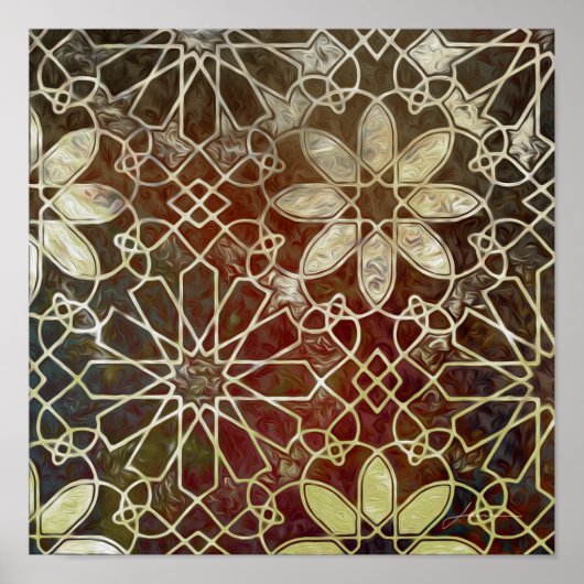 Mystic Tiles II Poster (Voorkant)