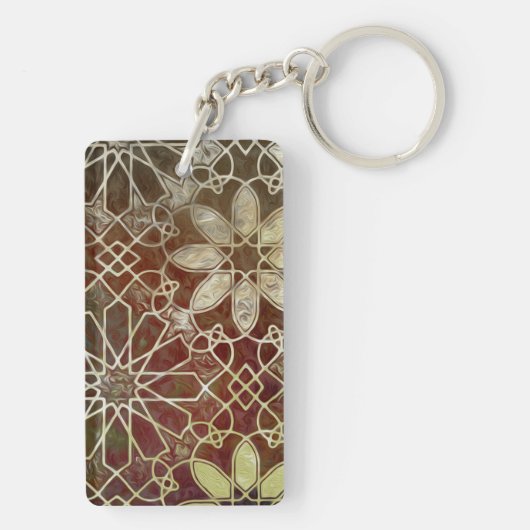 Mystic Tiles II Sleutelhanger (achterkant)