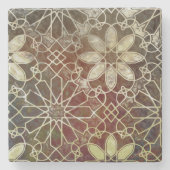 Mystic Tiles II Stenen Onderzetter (Voorkant)