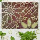 Mystic Tiles II Theedoek (Gevouwen)