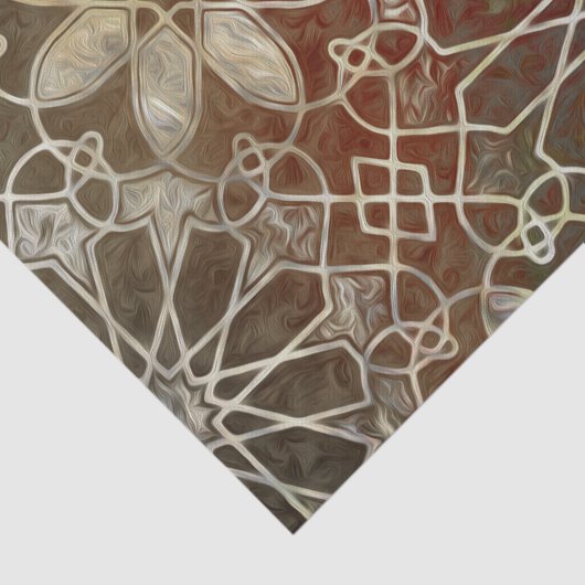 Mystic Tiles II Tissuepapier (Detail)