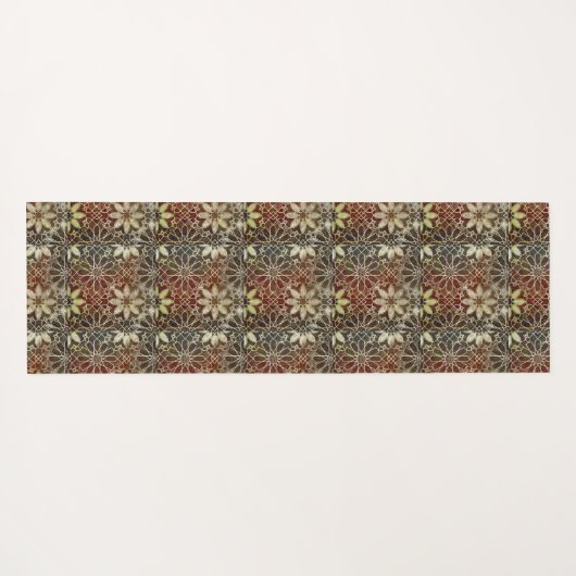 Mystic Tiles II Yogamat (Achterkant (horizontaal))