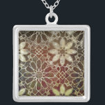 Mystic Tiles II Zilver Vergulden Ketting<br><div class="desc">Patronen</div>