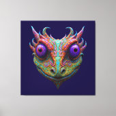 Mystic Toad/Gecko/Frog Canvas Afdruk (Voorkant)