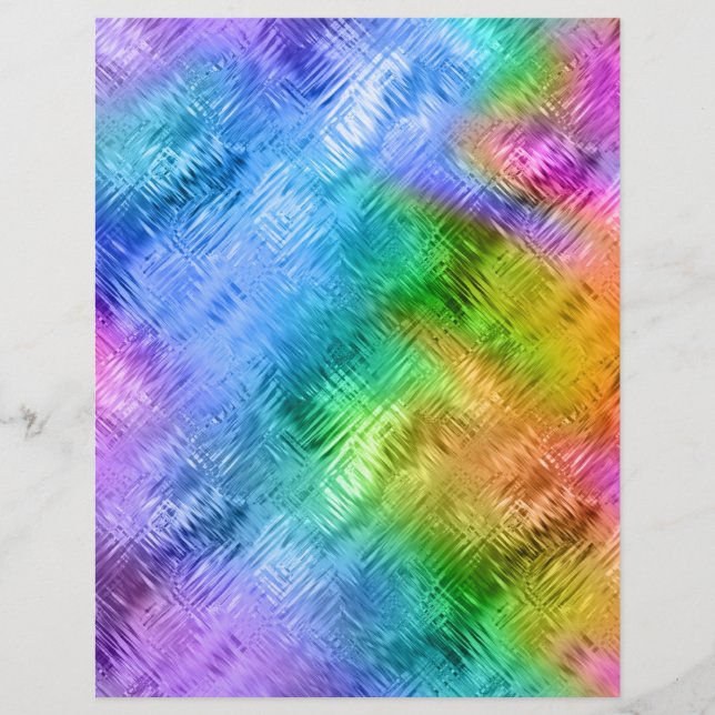 Mystic Topaz Blue Glassy Texture (Voorkant)