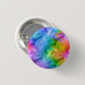 Mystic Topaz Blue Glassy Texture Ronde Button 3,2 Cm (Voorkant /achterkant)