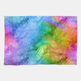 Mystic Topaz Blue Glassy Texture Theedoek