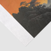 Mystic Tree at Sunset Decoupage Tissuepapier (Detail)