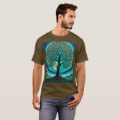 Mystic Tree of Life Moon Shirt (Voorkant volledig)