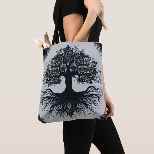 Mystic Tree of Life Roots & Branches Tas (Dichtbij)