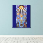 Mystic Tree of Life Wrapped Canvas Art (Insitu (Houten vloer))