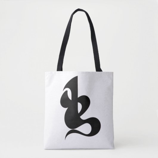 Mystic Tribal Flow Tote Bag (Voorkant)
