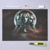 Mystic Triple Goddess Twist Decoupage Tissue Paper Tissuepapier (Craft)