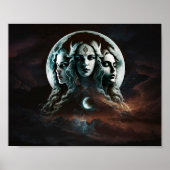 Mystic Triple Goddess Twist Poster (Voorkant)