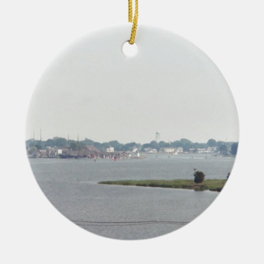 Mystic uitzicht keramisch ornament (Voorkant)