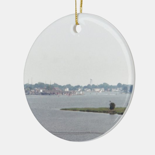 Mystic uitzicht keramisch ornament (Links)