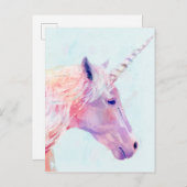 Mystic Unicorn Briefkaart (Voorkant / Achterkant)