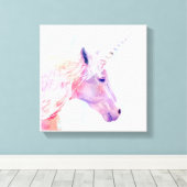 Mystic Unicorn Canvas Afdruk (Insitu (Houten vloer))