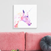Mystic Unicorn Canvas Afdruk (Insitu (Woonkamer))