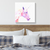 Mystic Unicorn Canvas Afdruk (Insitu (Slaapkamer))
