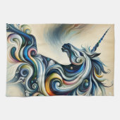 Mystic Unicorn Swirl Theedoek (Horizontaal)