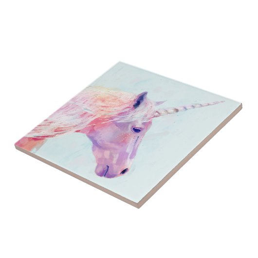 Mystic Unicorn Tegeltje (Zijkant)
