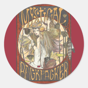 Mystic van Mystieke Backpackers Stickers