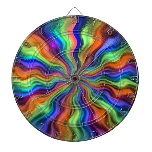 Mystic Vibrations Dart Board Dartbord (Voorkant)