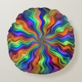 Mystic Vibrations Round Sierkussen Rond Kussen