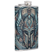 Mystic Viking Rune Helm Heupfles (Rechts)