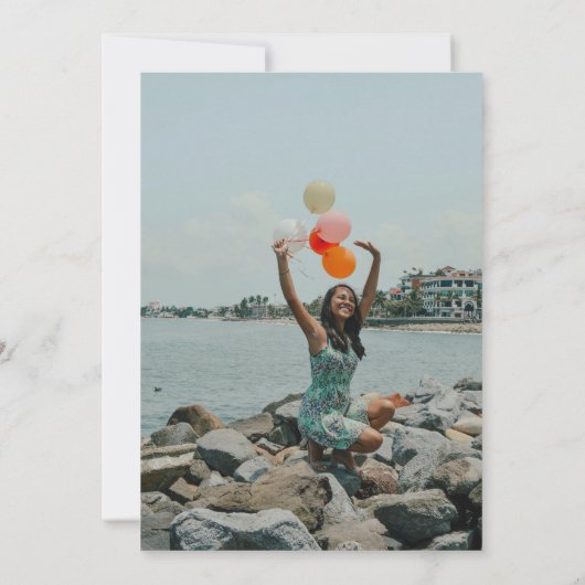 Mystic Virgo Zodiac Arch Dank je Kaart (Achterkant)