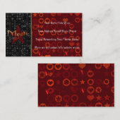 Mystic Visitekaartje (Voorkant / Achterkant)