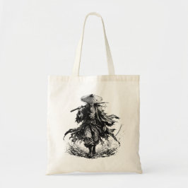 Mystic Wandering Ronin Mok | Samurai-krijger in Ba Tote Bag