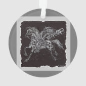 Mystic Warrior Acrylornament Ornament (achterkant)