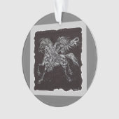 Mystic Warrior Acrylornament Ornament (voorkant)