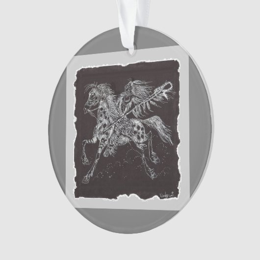 Mystic Warrior Acrylornament Ornament (voorkant)