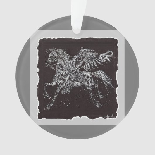 Mystic Warrior Acrylornament Ornament (voorkant)