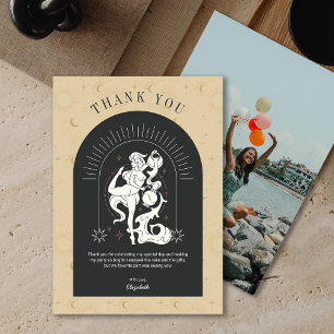 Mystic Waterman Zodiac Arch Dank je Kaart