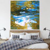 Mystic Waters Canvas Afdruk (Insitu (Slaapkamer))