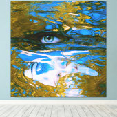 Mystic Waters Canvas Afdruk (Insitu (Houten vloer))