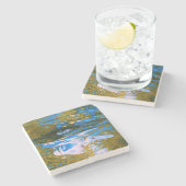 Mystic Waters Stenen Onderzetter (Zijkant)